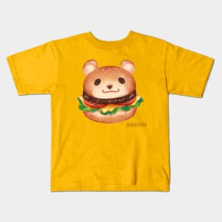 Mr. Burger Bear Kids T-Shirt